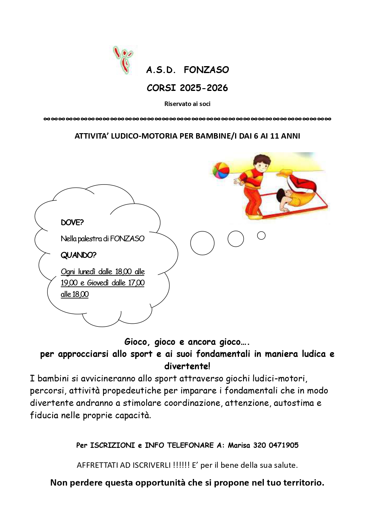 Locandina Ludico Fonzaso